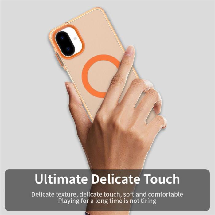 Bild 4,  Samsung Galaxy A07 Skal MagSafe Hybrid Orange