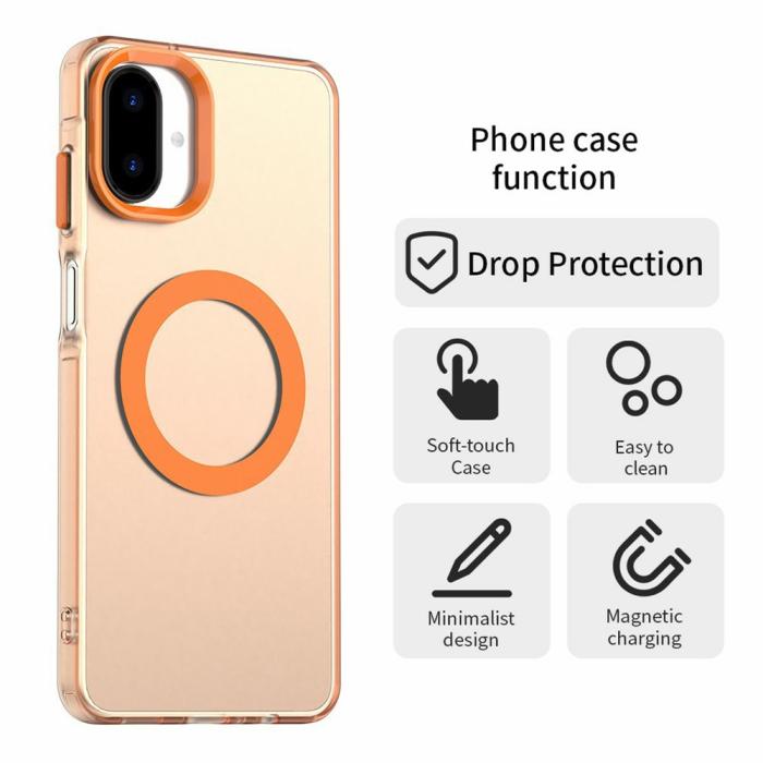 Bild 5,  Samsung Galaxy A07 Skal MagSafe Hybrid Orange