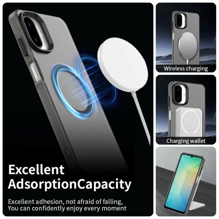 Bild 2,  Samsung Galaxy A07 Skal MagSafe Hybrid Svart