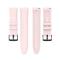  Silikon Armband Smartwatch (22 mm) Ljus Rosa