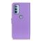  Motorola Moto G31 / G41 Fodral Solid Läder Lila