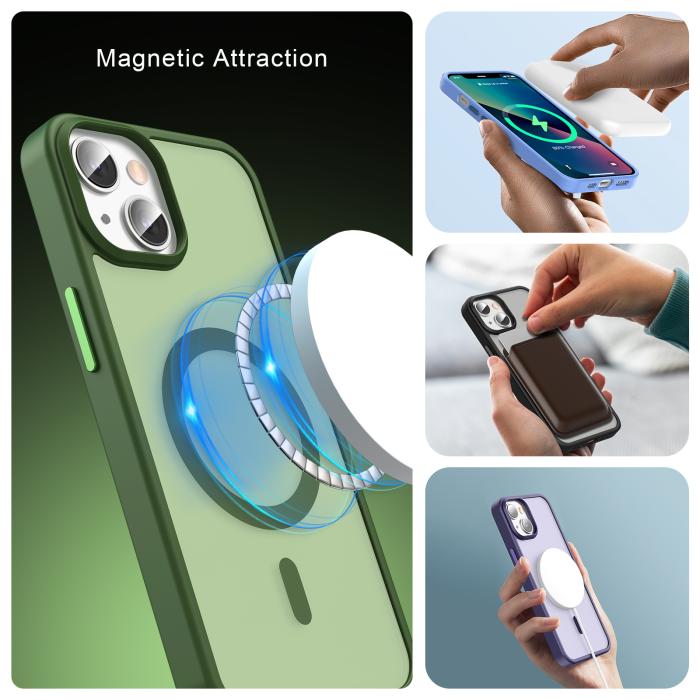 Bild 6, ColorPop ColorPop iPhone 14/13 Skal CH MagSafe Matt Svart