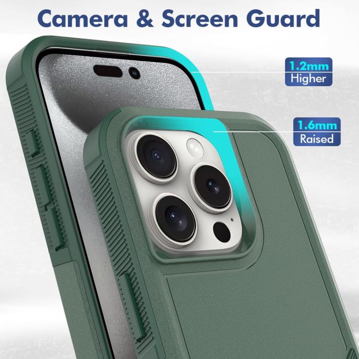 Bild 4,  iPhone 16 Pro Skal Extreme Shockproof Grön