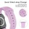 ColorPop Apple Watch 38/40/41/42 mm Silikon Armband (S/M) Ljus Lila