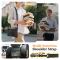  Samsung Galaxy Tab S11 Skal Shockproof Hybrid Kickstand Svart