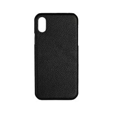 Onsala ONSALA iPhone X/Xs Skal &Auml;kta L&auml;der Svart