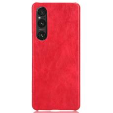  Sony Xperia 1 V Skal Slim L&auml;der R&ouml;d