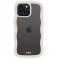 holdit holdit iPhone 15/14/13 Skal Wavy Light Beige Transparent