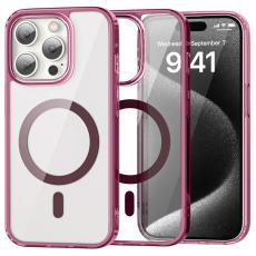 ColorPop ColorPop iPhone 15 Pro Max Skal CH MagSafe Transparent/R&ouml;d