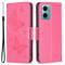  Xiaomi Redmi 10 5G Fodral Butterfly Rosa