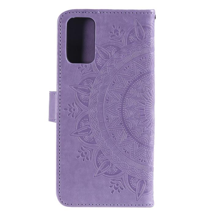 Bild 3,  Samsung Galaxy S20 FE - Mandala Fodral - Lila