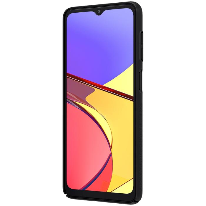 Bild 5, NILLKIN Samsung Galaxy A12 - NILLKIN Shield Frostat Skal - Svart