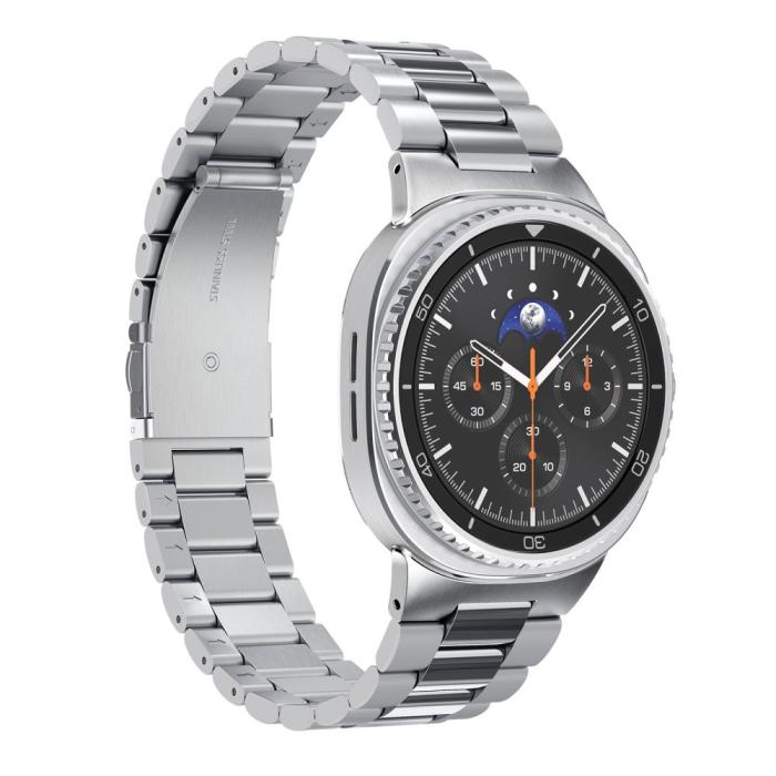 Bild 5, Spigen Spigen Galaxy Watch 8 46/44/40 mm Armband Modern Fit Silver