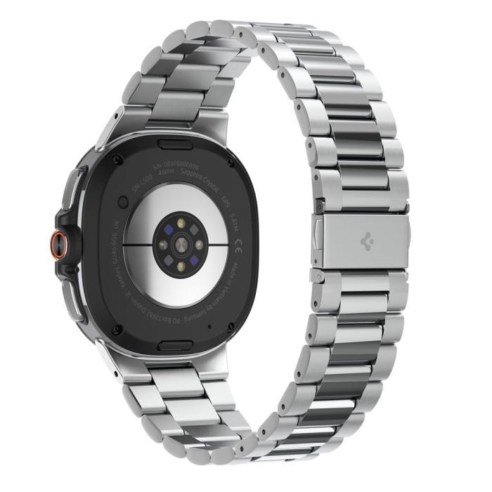 Bild 6, Spigen Spigen Galaxy Watch 8 46/44/40 mm Armband Modern Fit Silver