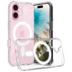  iPhone 16 Skal MagSafe Akryl/TPU Transparent