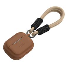 Tech-Protect Tech-Protect AirPods Pro 1/2 Skal Silikon Rope Chocolate Brown