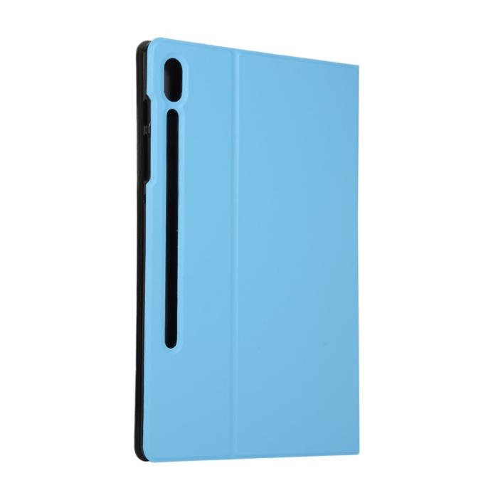 Bild 2,  Samsung Galaxy Tab S7 Plus / Tab S8 Plus Fodral Case Stand Ljus Blå