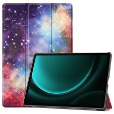  Galaxy Tab S9 FE Plus Fodral Tri-Fold L&auml;der Cosmic Space