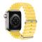 DUX DUCIS DUX DUCIS Apple Watch 42/44/45/46/49 mm Armband Wave Design Gul