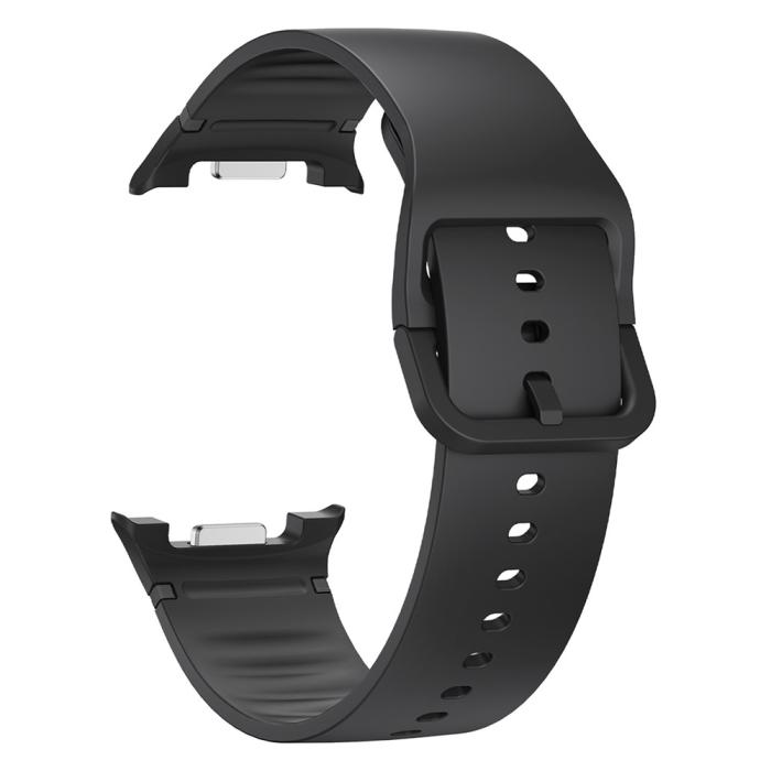 Bild 2, KALEBOL KALEBOL Galaxy Watch 8 46/44/40 mm Armband Silikon Svart