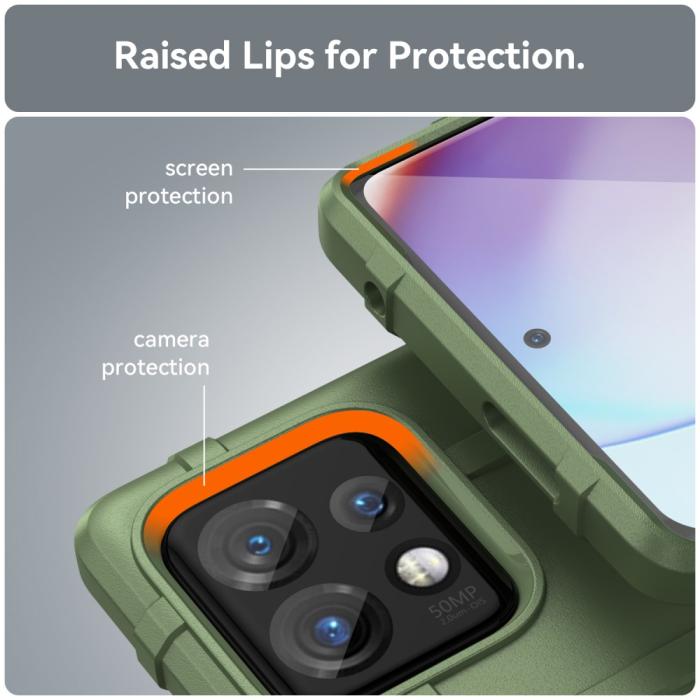 Bild 6,  Motorola Edge 40 Pro 5G Skal Robust Grön