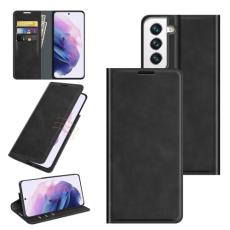  Samsung Galaxy S22 Fodral Retro Skin Touch Svart