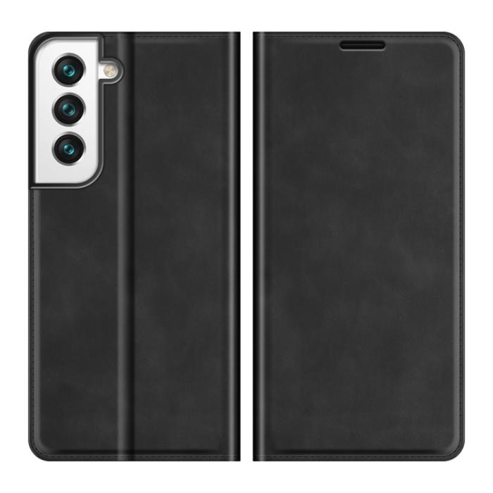 Bild 2,  Samsung Galaxy S22 Fodral Retro Skin Touch Svart