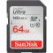 SanDisk SanDisk SDXC Ultra 64 GB 140MB/s Minneskort