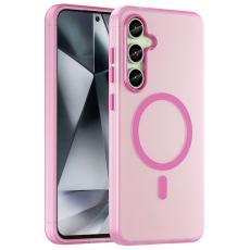  Samsung Galaxy S24 FE Skal MagSafe Slim Matt Rosa