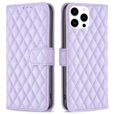  iPhone 16 Pro Fodral Diamond L&auml;der Lila