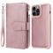  iPhone 13 Pro Max Fodral/Skal 2in1 Magnet Multifunktionellt Roséguld