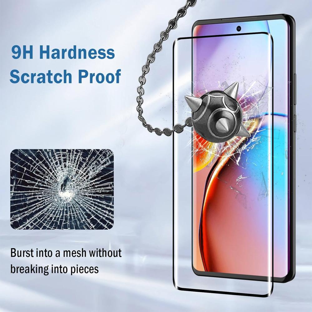  Motorola Moto G15 Power Skärmskydd Heltäckande Härdat Glas