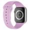 ColorPop Apple Watch 42/44/45/46/49 mm Silikon Armband (S/M) Ljus Lila