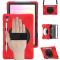  Samsung Galaxy Tab S11 Skal Shockproof Hybrid Kickstand Röd