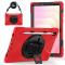  Samsung Galaxy Tab S11 Skal Shockproof Hybrid Kickstand Röd