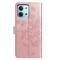  Xiaomi Redmi 15C Fodral Fjäril Tryck Roséguld