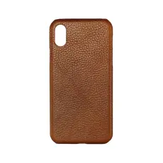 Onsala ONSALA iPhone X/Xs Skal &Auml;kta L&auml;der Brun