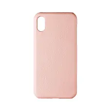 Onsala ONSALA iPhone X/Xs Skal &Auml;kta L&auml;der Ros&eacute;guld