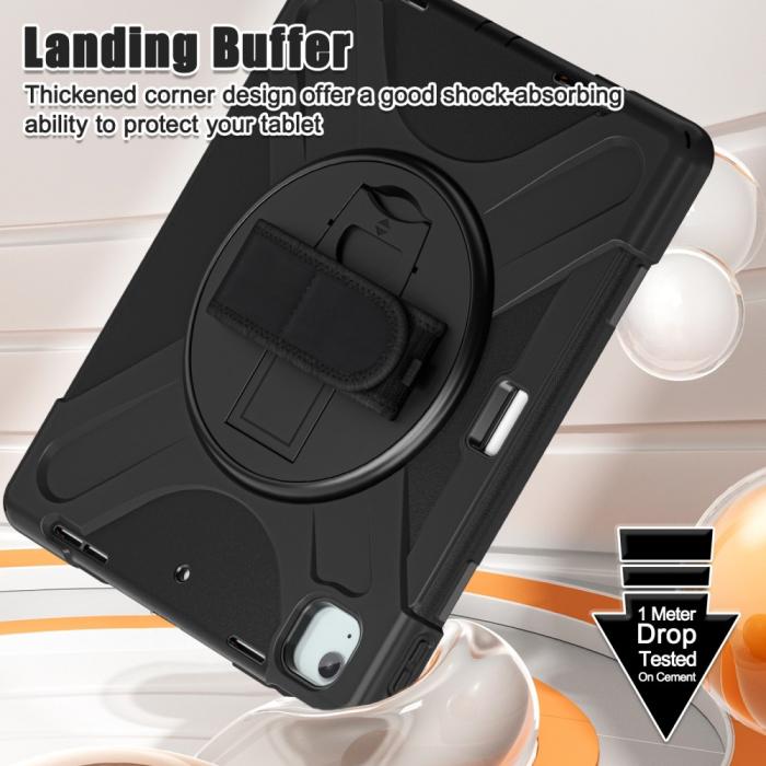 Bild 5,  iPad Air 13 2026-2024/Pro 12.9 2022-2020/2018 360 Skal Kickstand