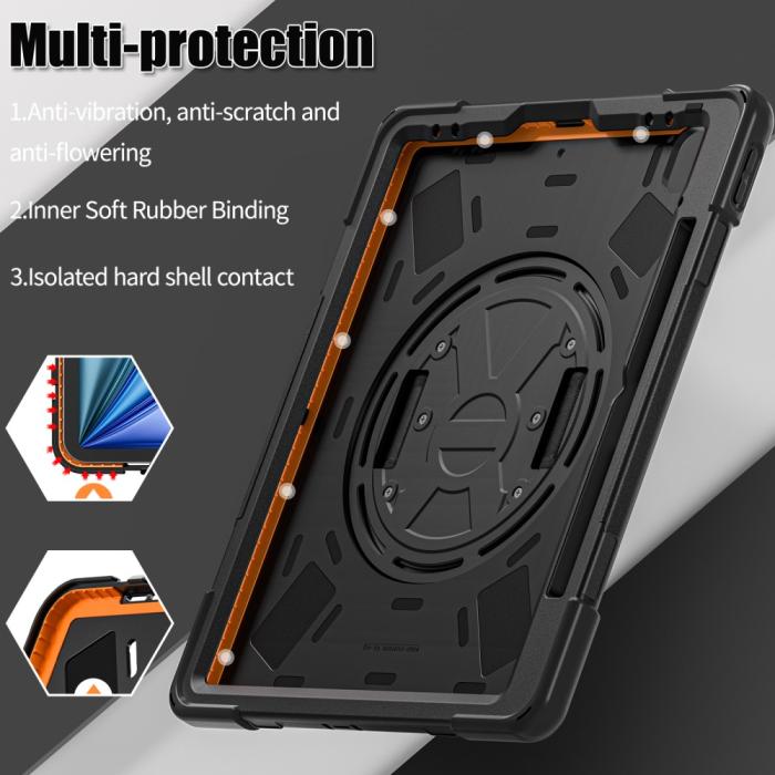 Bild 6,  iPad Air 13 2026-2024/Pro 12.9 2022-2020/2018 360 Skal Kickstand