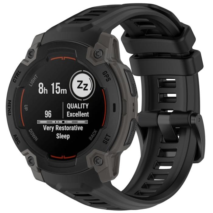 Bild 5,  Garmin Instinct E 45 mm Klockarmband Silikon Svart
