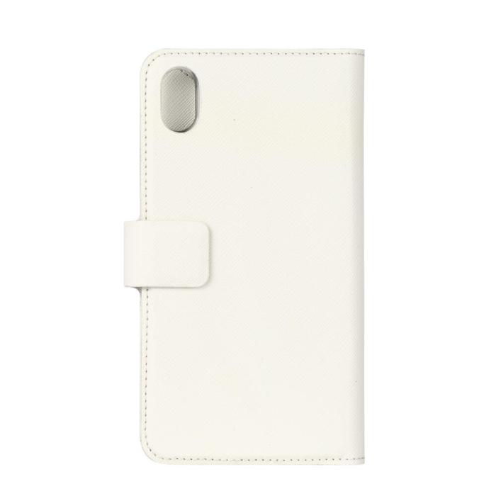 Bild 4, Onsala ONSALA iPhone XR 2in1 Magnet Fodral / Skal Saffiano White