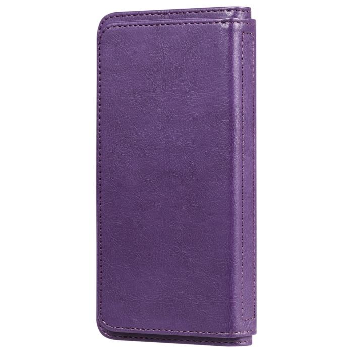 Bild 3,  Samsung Galaxy S22 Ultra Fodral 10-korts Flerfack Lila