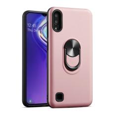  Samsung Galaxy A10 - Ring Skal - Funkar med magneth&aring;llare - Ros&eacute;guld