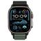 Spigen Spigen Apple Watch 42/44/45/46/49 mm Armband Svart/Grön