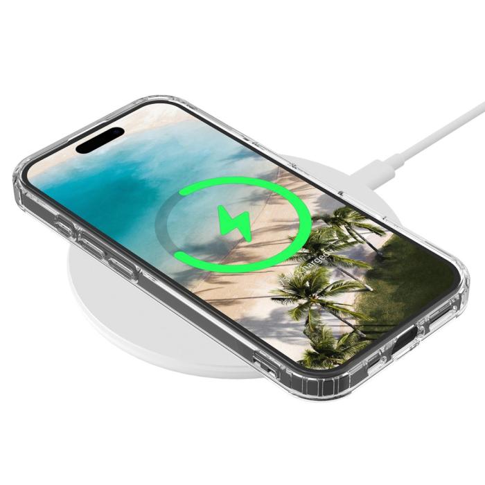 Bild 3,  iPhone 16 Skal MagSafe Akryl/TPU Transparent