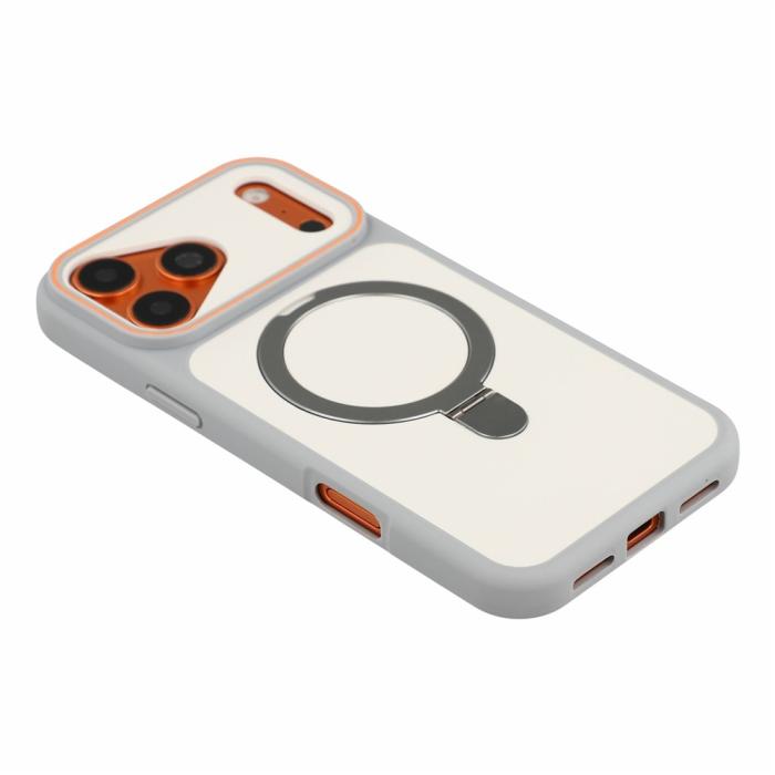 Bild 4,  iPhone 18 Pro Max/17 Pro Max Skal MagSafe Stativ Grå