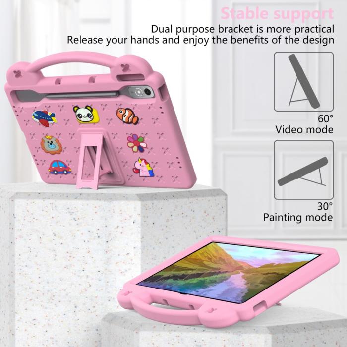 Bild 3,  Lenovo Tab P12 Skal EVA För Barn Ljus Rosa
