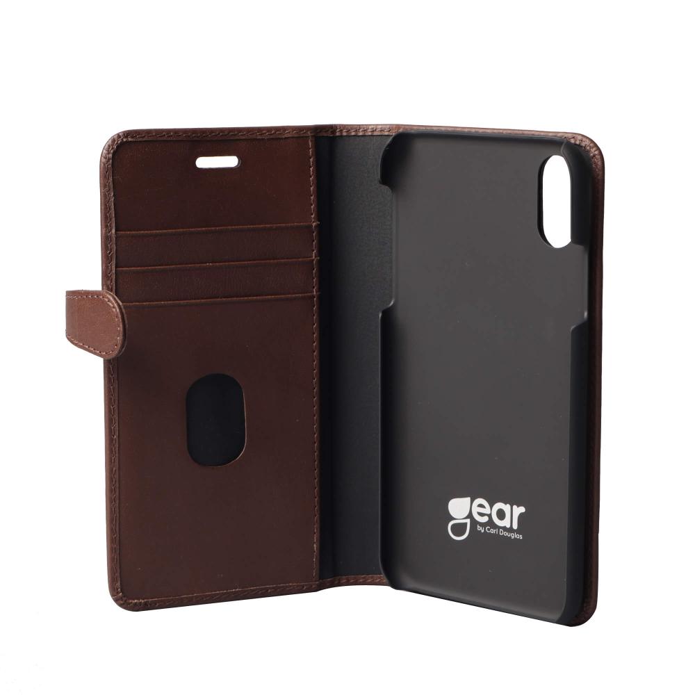 Buffalo Buffalo iPhone XR Fodral 2in1 Äkta Läder Brun