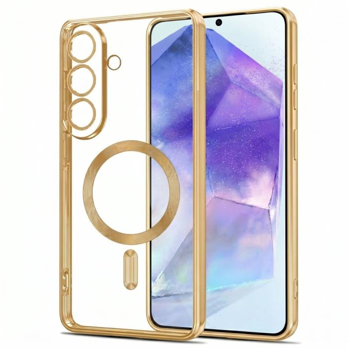 Bild 3, Tech-Protect Tech-Protect Galaxy A27 5G Skal MagSafe MagFlex Shiny Gold
